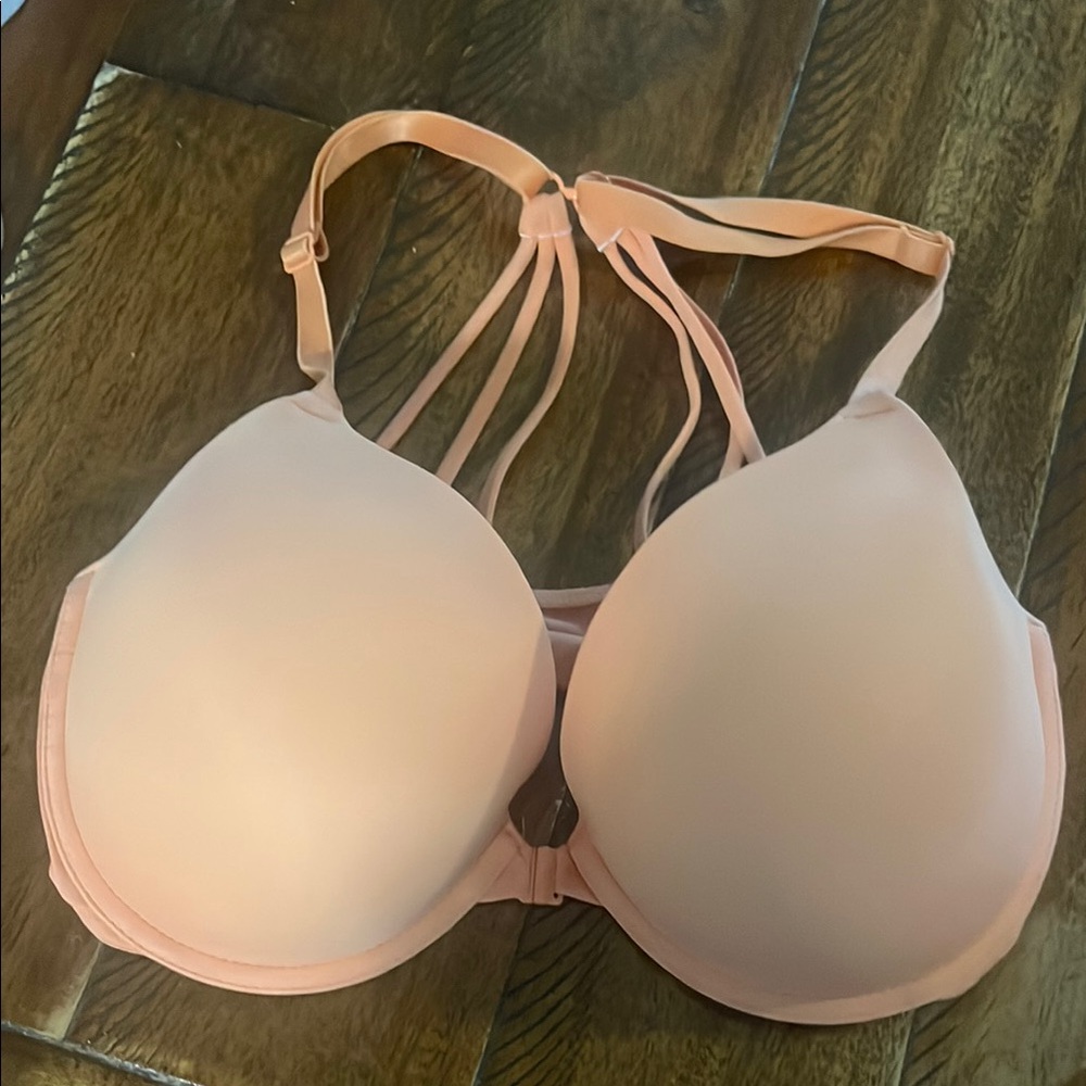 PINK Victoria's Secret Peach Strappy Bra